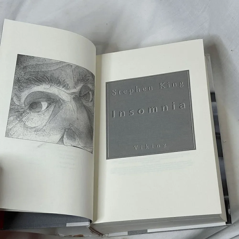 Insomnia Stephen King Hardcover TRUE 1ST EDITION 1ST PRINT (1994)‎